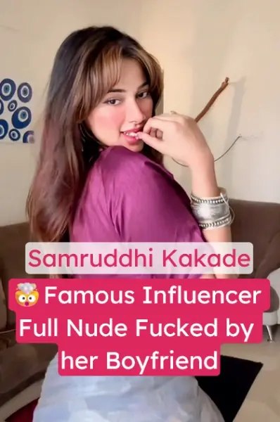 Samruddhi Kakade Nude Fucking Video with Boyfriend